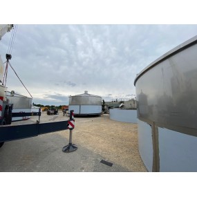 Tanks on site